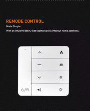 Load image into Gallery viewer, CAPTAIN D8 Pro automated laundry system, wall-mounted remote control panel, simple intuitive buttons for convenient operation