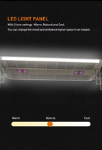 Load image into Gallery viewer, CAPTAIN D8 Pro automated laundry system with LED light panel, 3 light tones: warm, natural and cool for balcony lighting