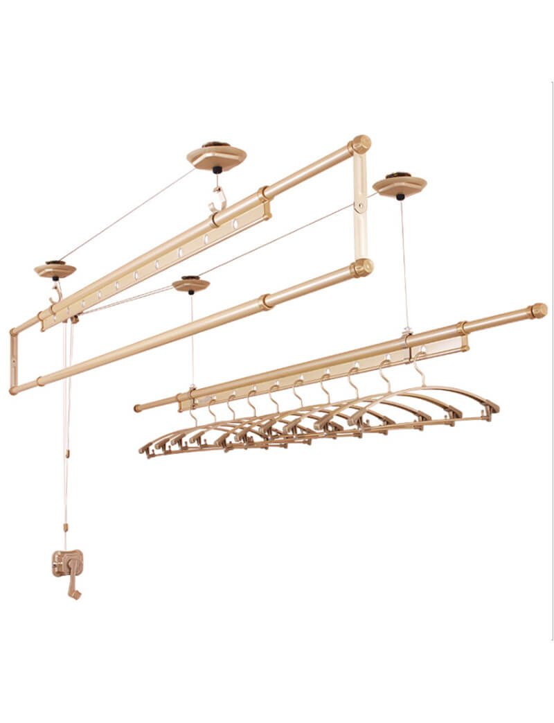 CAPTAIN pulley laundry system, manual pulley laundry rack of Singapore