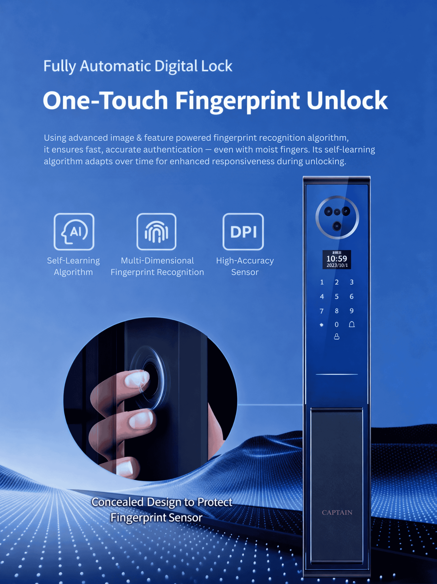 CAPTAIN Digital Lock P10 Pro – Captain