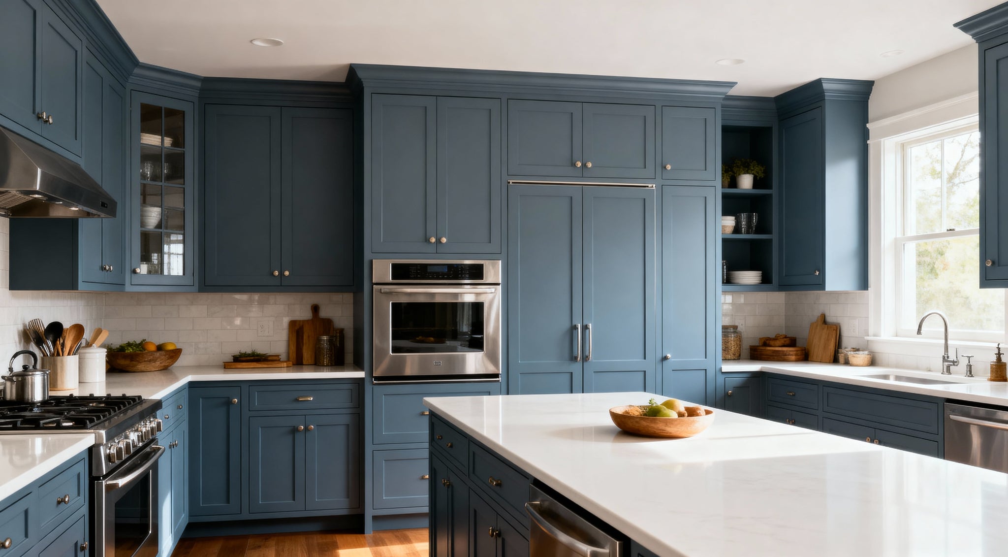 Kitchen Cabinet with Powder Coating Door – Captain