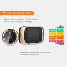 Load image into Gallery viewer, CAPTAIN digital door viewer C03, 120 days standby time battery
