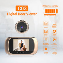 Load image into Gallery viewer, CAPTAIN digital door viewer C03
