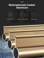 Load image into Gallery viewer, CAPTAIN aluminum wall mounted retractable laundry system electrophoresis coated
