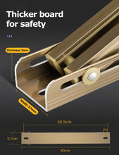 Load image into Gallery viewer, CAPTAIN aluminum wall mounted retractable laundry system thicker board

