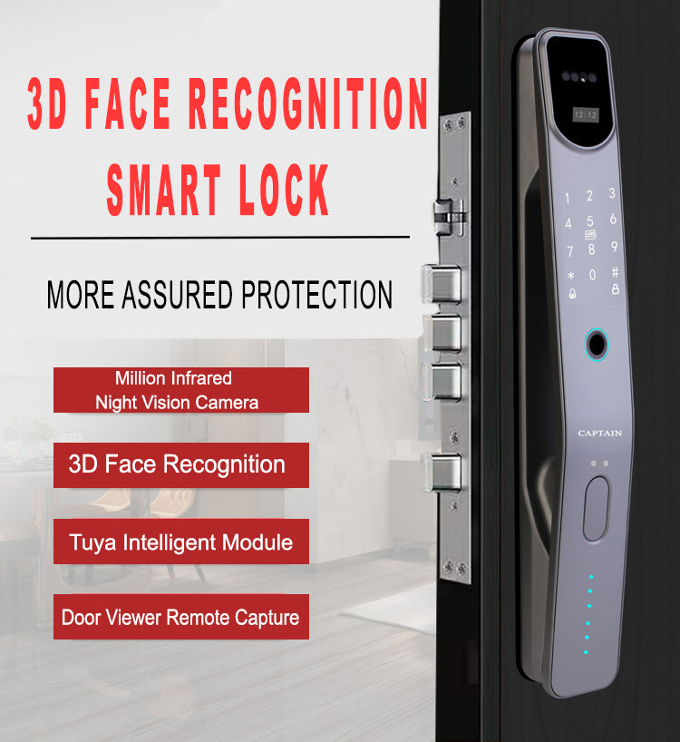 CAPTAIN Digital Lock D720, smart doorlock with core technology – Captain
