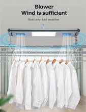 Load image into Gallery viewer, CAPTAIN automated laundry system D9-150 air circulators drying
